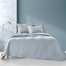 ΚΟΥΒΕΡΛΙ KING SIZE (250X240) + ΔΙΑΚΟΣΜΗΤΙΚΗ ΜΑΞΙΛΑΡΟΘΗΚΗ BONE BLUE GUY LAROCHE