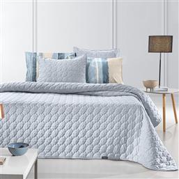 ΚΟΥΒΕΡΛΙ KING SIZE (250X240) + ΔΙΑΚΟΣΜΗΤΙΚΗ ΜΑΞΙΛΑΡΟΘΗΚΗ KIARA BLUE GUY LAROCHE