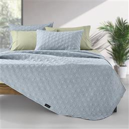 ΚΟΥΒΕΡΛΙ KING SIZE (250X240) + ΔΙΑΚΟΣΜΗΤΙΚΗ ΜΑΞΙΛΑΡΟΘΗΚΗ TEMPEST BLUE GUY LAROCHE