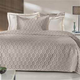 ΚΟΥΒΕΡΛΙ KING SIZE 250X240 HIVE TAUPE (250X240) GUY LAROCHE