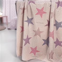 ΚΟΥΒΕΡΤΑ FLEECE ΜΟΝΗ (160X220) 2 ΟΨΕΩΝ COSMOS PUDRA GUY LAROCHE