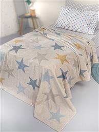 ΚΟΥΒΕΡΤΑ FLEECE ΜΟΝΗ (160X220) 2 ΟΨΕΩΝ COSMOS SKY GUY LAROCHE