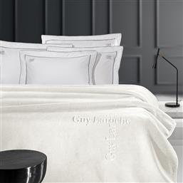 ΚΟΥΒΕΡΤΑ ΒΕΛΟΥΤΕ ΜΟΝΗ 160X220 LOGO IVORY (160X220) GUY LAROCHE