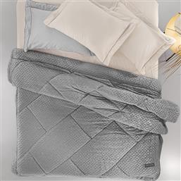ΚΟΥΒΕΡΤΟΠΑΠΛΩΜΑ ΥΠΕΡΔΙΠΛΟ 220X240 PROFILE GREY (220X240) GUY LAROCHE