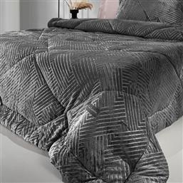 ΚΟΥΒΕΡΤΟΠΑΠΛΩΜΑ ΥΠΕΡΔΙΠΛΟ 220X240 YORK ANTHRACITE (220X240) GUY LAROCHE