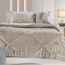 ΚΟΥΒΕΡΤΟΠΑΠΛΩΜΑ ΥΠΕΡΔΙΠΛΟ 220X240 YORK NATURAL (220X240) GUY LAROCHE