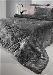 ΠΑΠΛΩΜΑ ΥΠΕΡΔΙΠΛΟ (220X240) YORK ANTHRACITE GUY LAROCHE