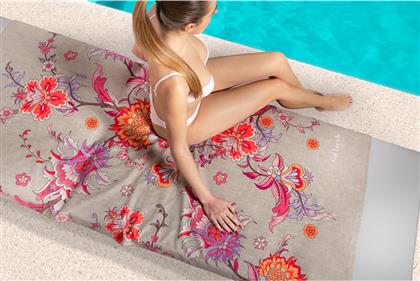 ΠΕΤΣΕΤΑ ΘΑΛΑΣΣΗΣ 100X175 VELOUR PRINTED 2401 01 (100X175) GUY LAROCHE