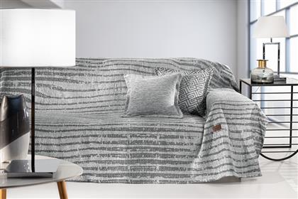 ΡΙΧΤΑΡΙ ΔΙΘΕΣΙΟΣ POLYCOTTON CHENILLE SYDNEY SILVER 180X250ΕΚ. (ΧΡΩΜΑ: ΑΣΗΜΙ , ΥΦΑΣΜΑ: 37% ΒΑΜΒΑΚΙ-21% POLYESTER-42% ACRYLIC) - - 5206480666711 GUY LAROCHE