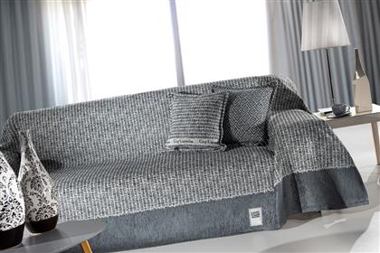 ΡΙΧΤΑΡΙ ΠΟΛΥΘΡΟΝΑΣ 180X150ΕΚ. POLYCOTTON CHENILLE PARFAIT ANTHRACITE (ΧΡΩΜΑ: ΑΝΘΡΑΚΙ) - - 5206480625992 GUY LAROCHE