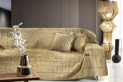 ΡΙΧΤΑΡΙ ΠΟΛΥΘΡΟΝΑΣ POLYCOTTON CHENILLE MONTE GOLDEN 180X150ΕΚ. (ΧΡΩΜΑ: ΧΡΥΣΟ , ΥΦΑΣΜΑ: 37% ΒΑΜΒΑΚΙ-21% POLYESTER-42% ACRYLIC) - - 5206480640759 GUY LAROCHE