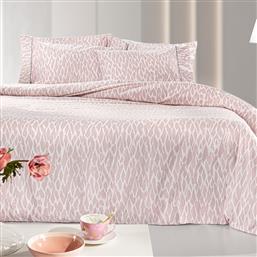 ΣΕΝΤΟΝΙΑ ΦΑΝΕΛΕΝΙΑ KING SIZE (ΣΕΤ) 270X265 MAGMA DUSTY PINK ΧΩΡΙΣ ΛΑΣΤΙΧΟ (270X265) GUY LAROCHE