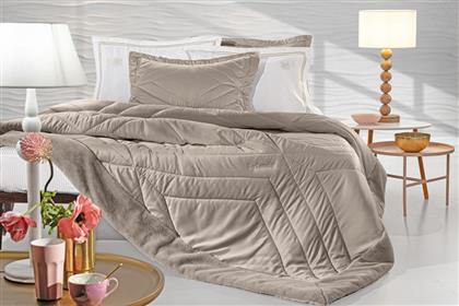 ΣΕΤ ΠΑΠΛΩΜΑ MICROSATIN-FUR KING SIZE 250X240ΕΚ. COLUMBIA TAUPE (ΜΕΓΕΘΟΣ: KING SIZE, ΧΡΩΜΑ: TAUPE, ΥΦΑΣΜΑ: MICROSATIN) - - 5206480667862 GUY LAROCHE