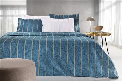 ΣΕΤ ΣΕΝΤΟΝΙΑ ΒΑΜΒΑΚΕΡΑ ΥΠΕΡΔΙΠΛΑ 240X265ΕΚ. BEVERLY DENIM (ΥΦΑΣΜΑ: ΒΑΜΒΑΚΙ 100%, ΤΥΠΟΣ ΚΑΤΩΣΕΝΤΟΝΟΥ: ΧΩΡΙΣ ΛΑΣΤΙΧΟ, ΜΕΓΕΘΟΣ: ΥΠΕΡΔΙΠΛΑ, ΧΡΩΜΑ: DENIM) - - 5206480686528 GUY LAROCHE