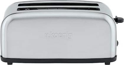 TOS28 4 ΘΕΣΕΩΝ 1500W ΑΣΗΜΙ ΦΡΥΓΑΝΙΕΡΑ H KOENIG