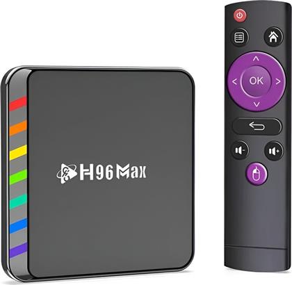 TV BOX ΜAX W2, 4K, S905W2, 4/32GB, WIFI 6, BLUETOOTH, ANDROID 11 H96