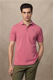 ΑΝΔΡΙΚΗ ΜΠΛΟΥΖΑ ΠΟΛΟ ΠΙΚΕ ΜΕ ΚΕΝΤΗΜΕΝΟ MONOGRAM CLASSIC FIT - HM5600001 ΡΟΖ HACKETT