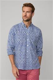 ΑΝΔΡΙΚΟ ΠΟΥΚΑΜΙΣΟ BUTTON DOWN ΜΕ ALL-OVER PRINT CLASSIC FIT - HM3010285 ΜΠΛΕ ΑΝΟΙΧΤΟ HACKETT από το NOTOS