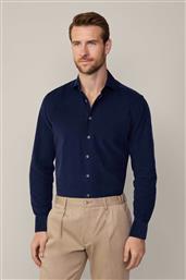 ΑΝΔΡΙΚΟ ΠΟΥΚΑΜΙΣΟ ΚΟΤΛΕ TAILORED FIT - HM3010093 ΜΠΛΕ ΣΚΟΥΡΟ HACKETT