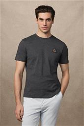 ΑΝΔΡΙΚΟ T-SHIRT ΜΕ ΚΕΝΤΗΜΕΝΟ LOGO PATCH CLASSIC FIT - HM5000024 ΑΝΘΡΑΚΙ HACKETT