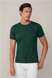 ΑΝΔΡΙΚΟ T-SHIRT ΜΕ ΛΟΓΟΤΥΠΟ CLASSIC FIT ''HERITAGE'' - HM500848 ΠΡΑΣΙΝΟ ΣΚΟΥΡΟ HACKETT