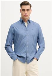 ΒΑΜΒΑΚΕΡΟ ΠΟΥΚΑΜΙΣΟ ΑΝΔΡΙΚΟ, ΧΡΩΜΑ: ΜΠΛΕ, HM3010548 HACKETT LONDON