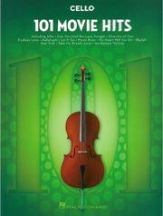 101 MOVIE HITS FOR CELLO HAL LEONARD