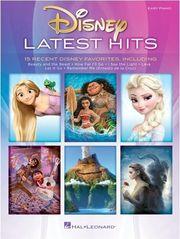 DISNEY LATEST HITS EASY PIANO HAL LEONARD