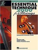 ESSENTIAL TECHNIQUE 2000 FOR STRINGS - CELLO BOOK 3 HAL LEONARD