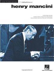 HENRY MANCINI - JAZZ PIANO SOLOS VOLUME 38 HAL LEONARD