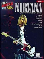 NIRVANA - EASY GUITAR PLAY ALONG VOL. 11 HAL LEONARD