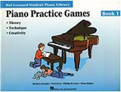 STUDENT PIANO LIBRARY - PIANO PRACTICE GAMES, BOOK 1 HAL LEONARD