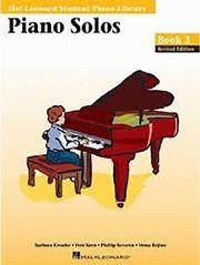 STUDENT PIANO LIBRARY - PIANO SOLOS, BOOK 3 / HAL LEONARD