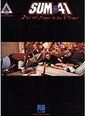 SUM 41 - ALL KILLER NO FILLER HAL LEONARD