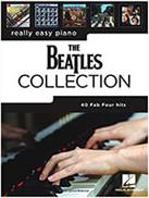 THE BEATLES - REALLY EASY PIANO - THE BEATLES COLLECTION 40 HITS HAL LEONARD