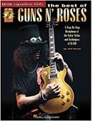 THE BEST OF GUNS N' ROSES (GUITAR SIGNATURE LICKS) BK/CD HAL LEONARD