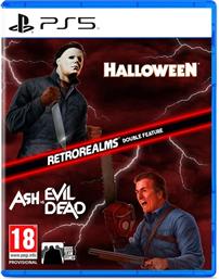 HALLOWEEN AND ASH VS EVIL DEAD RETRO REALMS DOUBLE FEATURE - PS5