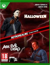 HALLOWEEN AND ASH VS EVIL DEAD RETRO REALMS DOUBLE FEATURE - XBOX SERIES XS