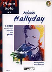 HALLYDAY JOHNNY -9 PIECES POUR PIANO