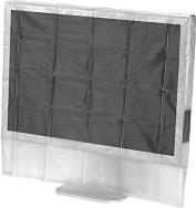 113814 PROTECTIVE DUST COVER FOR SCREENS 27/29 TRANSPARENT HAMA