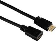 122121 HIGH SPEED HDMI EXTENSION CABLE PLUG - SOCKET ETHERNET GOLD-PLATED 3M HAMA
