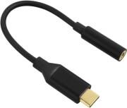 135717 USB-C ADAPTER FOR 3.5MM AUDIO JACK BLACK HAMA από το e-SHOP