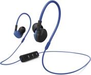 177096 ACTIVE BT CLIP-ON SPORT EARPHONES BLACK/BLUE HAMA από το e-SHOP