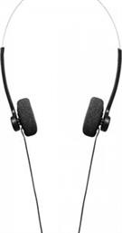 184011 BASIC4MUSIC STEREO HEADPHONES BLACK/SILVER HAMA