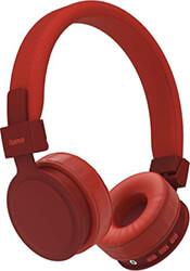 184087 FREEDOM LIT HEADPHONES ONEAR FOLDABLE WITH MICROPHONE RED HAMA από το e-SHOP