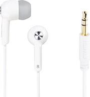 184132 GLOSS HEADPHONES, IN-EAR, WHITE HAMA