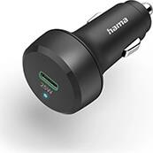 201638 CAR CHARGER, POWER DELIVERY (PD) / QUALCOMM, 25 WATT, BLACK HAMA