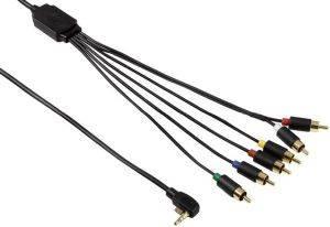 52056 COMPONENT HD AV AND RCA AV CABLE FOR SONY PSP SLIM AND LITE HAMA