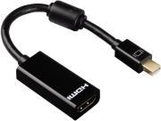 53768 HDMI SOCKET - MINI DISPLAYPORT PLUG BLACK HAMA από το e-SHOP