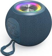 ''BALL SHAPE SPEAKER'' BLUETOOTH LOUDSPEAKER, 5 LIGHT MODES, 5W, BLUE HAMA
